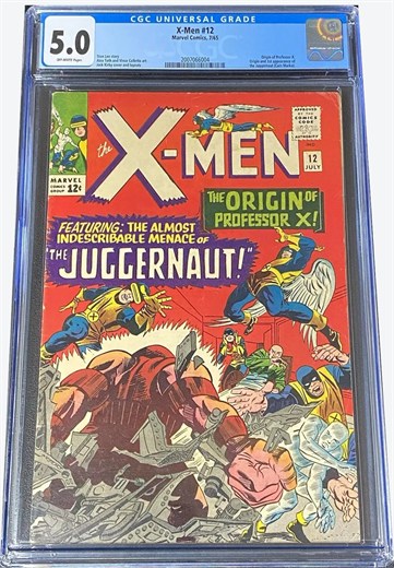 X-Men #12 CGC 5.0 front